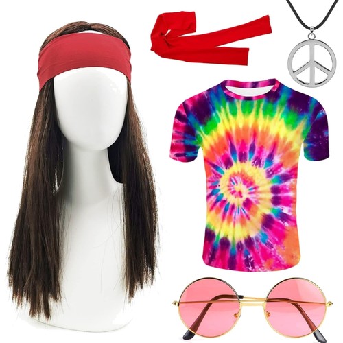 70er jahre hippie - hippie, kostüm