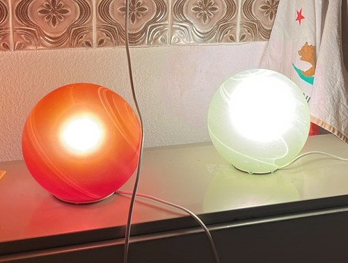 Tischlampe aus 90er 70er - tischlampe,
