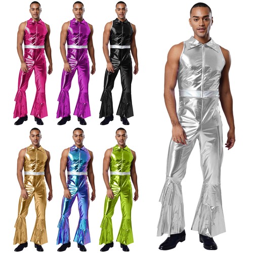 Herren metallic jumpsuit - herren,