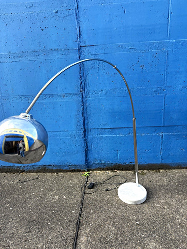 Vintage space age bogenlampe - space,