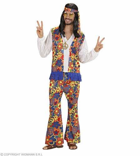 Hippy kostüm für - für, männer