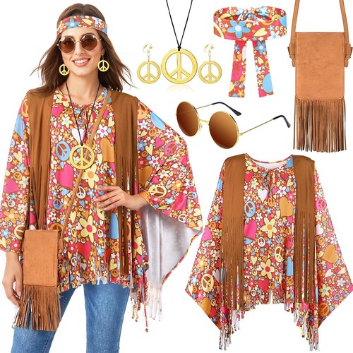 Hippie kostüm damen - hippie,
