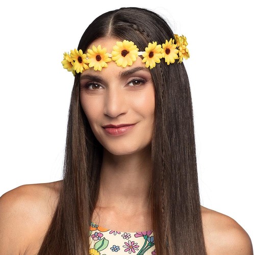 Sonnenblumen stirnband hippie - sonnenblumen,