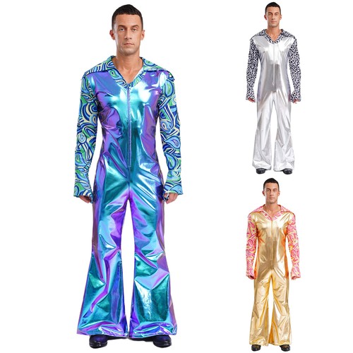 Herren metallic jumpsuit - de,