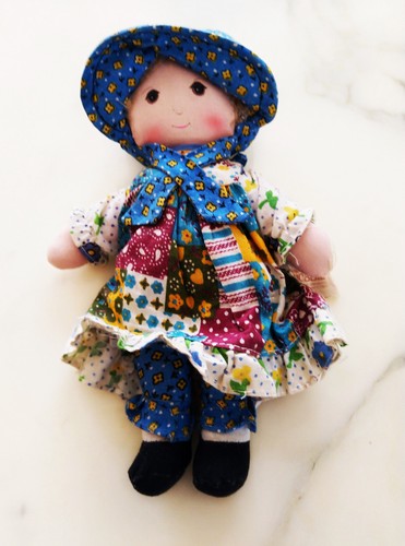 Stoffpuppe vintage holly - stoffpuppe,