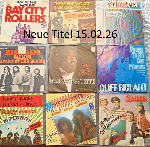 Single sammlung 70er jahre - sammlung,