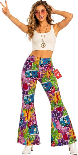 Bunte hippie schlaghose - hippie,