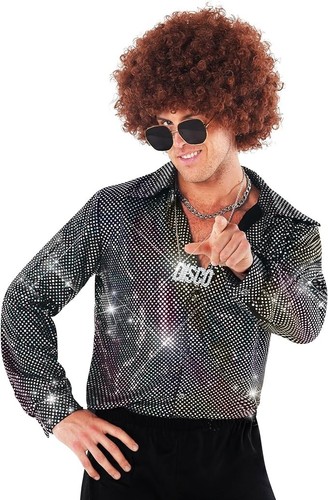 Disco hemd herren 70er jahre - hemd,