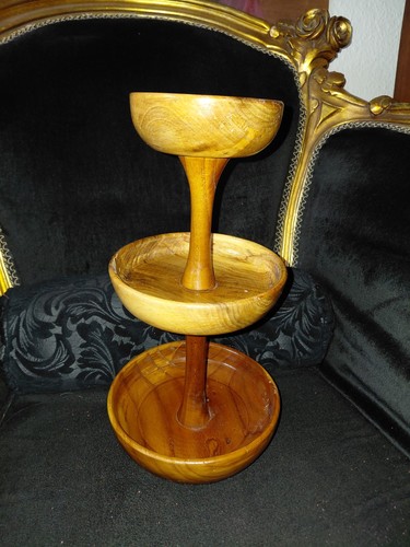 Etagere 70er jahre holz - etagere,