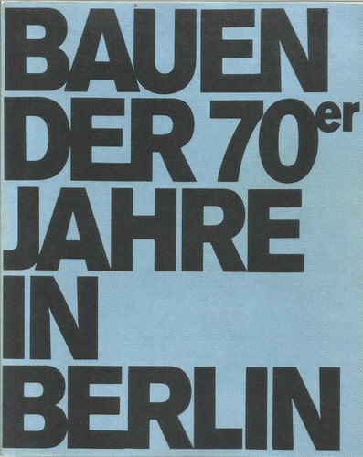 Bauen der 70er - jahre, in