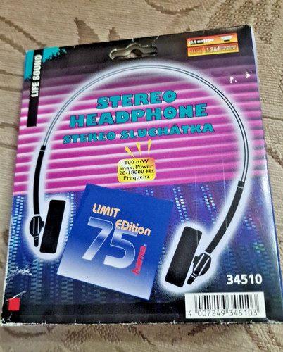 Vintage stereo headphones - vintage,
