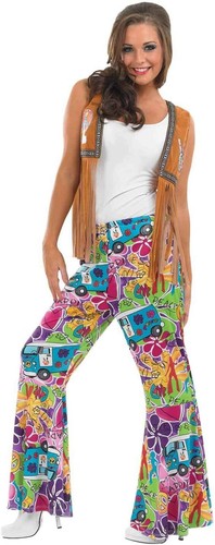 Bunte hippie schlaghose - hippie, für