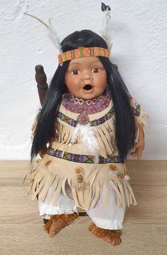 Vintage porzellanpuppe - vintage,