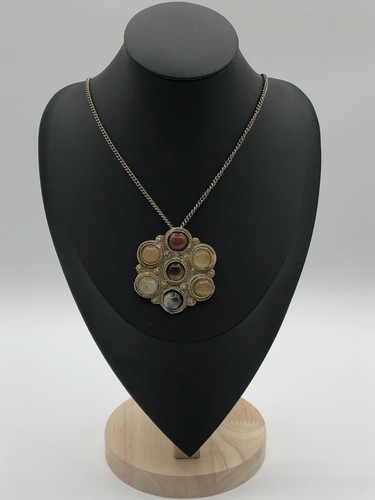 Vintage boho halskette - vintage, mit