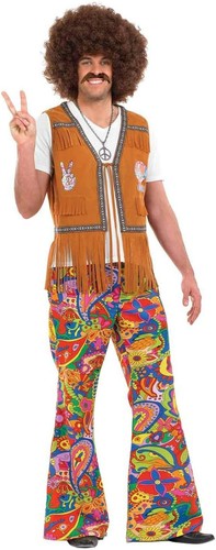 Bunte hippie schlaghose - hippie,