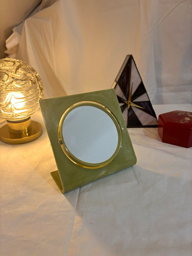 Vintage space age tischspiegel - space,