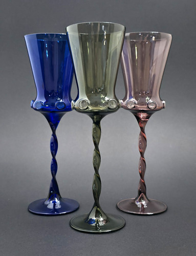 3er set lauscha vintage - set,