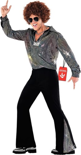 Disco glitzer kleidung - kleidung, herren