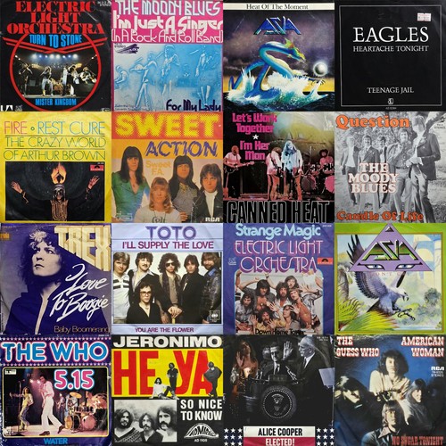 Rock singles der 70er - singles, 80er