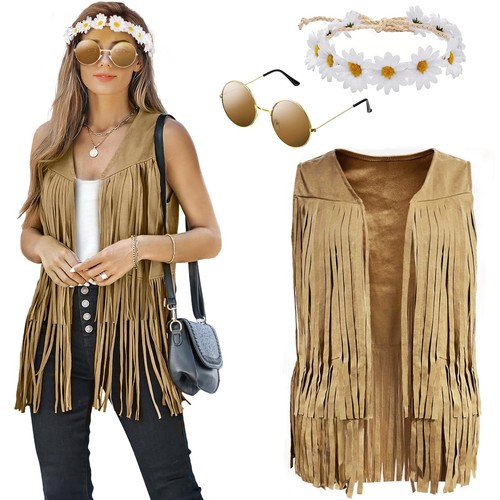 Oneshlee hippie kostüm damen - oneshlee,