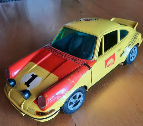 Schuco porsche 911 - r,, 70er